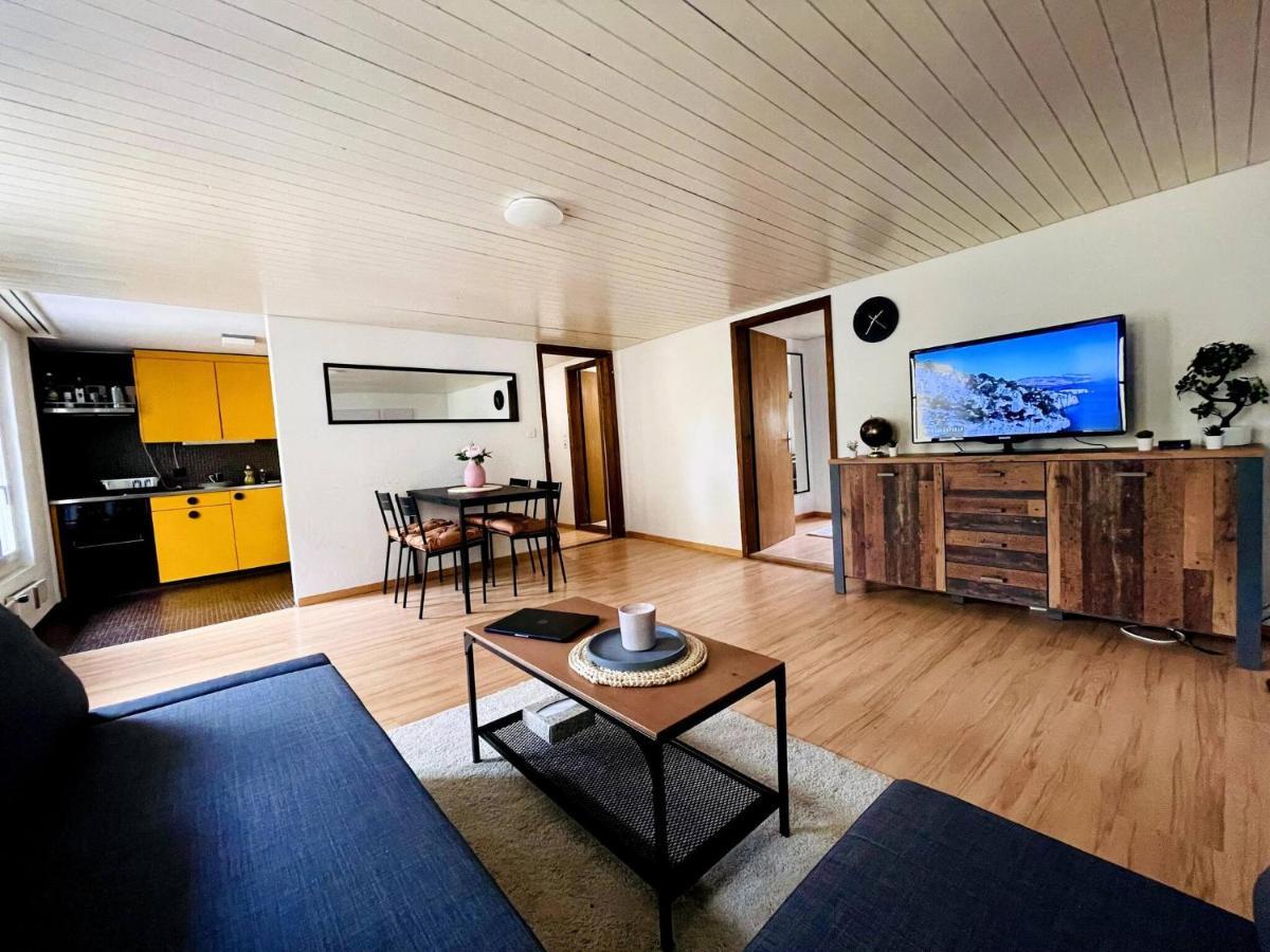 Newly Furnished Beautiful Old Building Apartment In The Center With Apple Tv St. Gallen Esterno foto